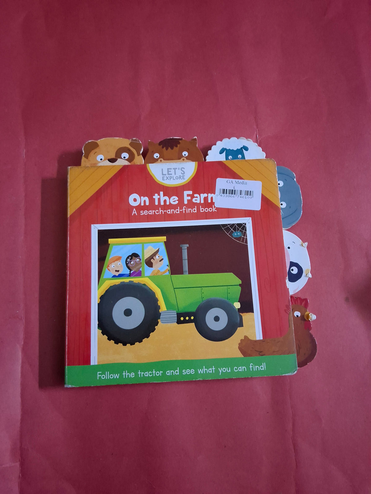 On the Farm A search-and-find book