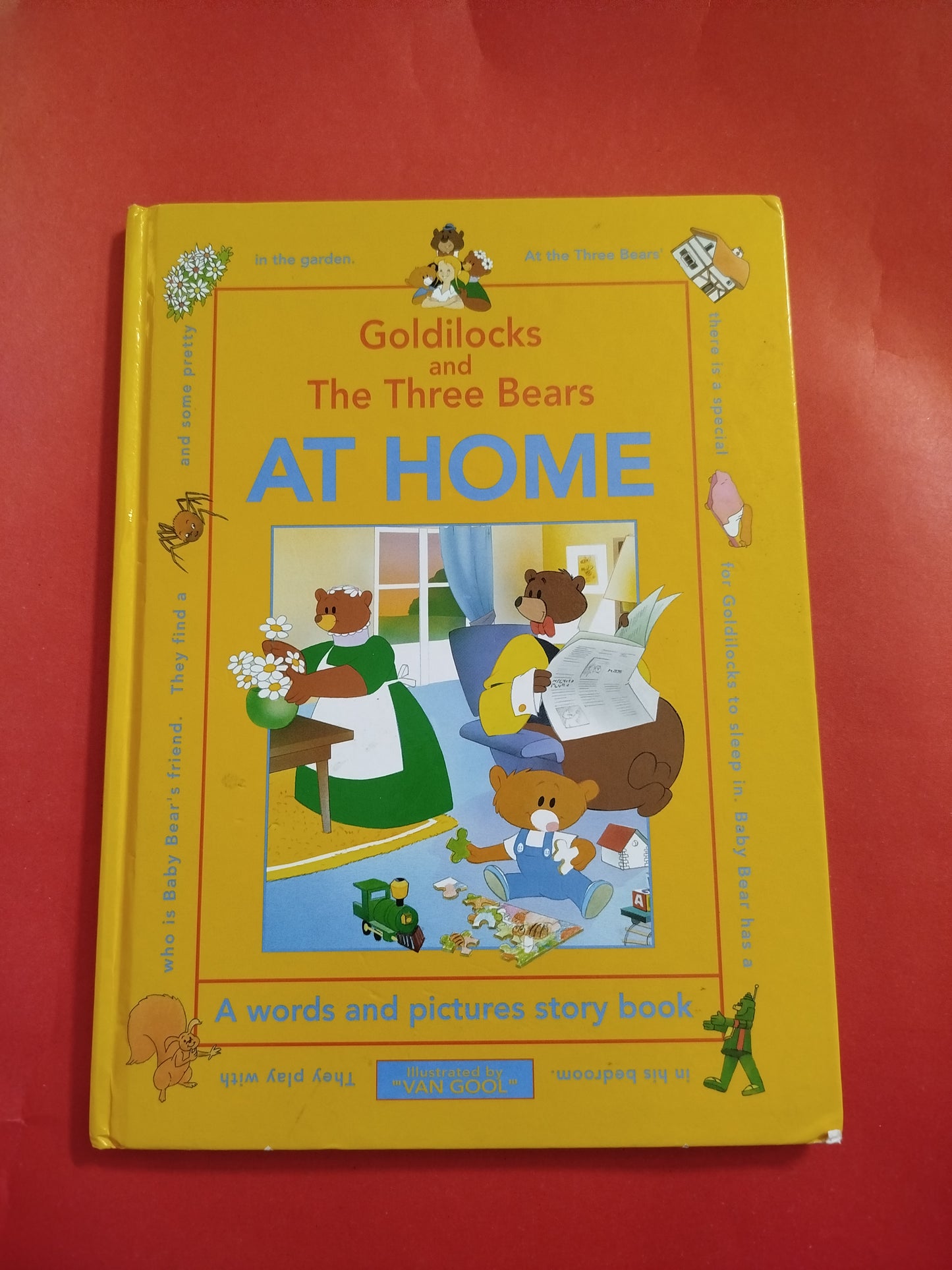 Goldilocks and the three bears at home