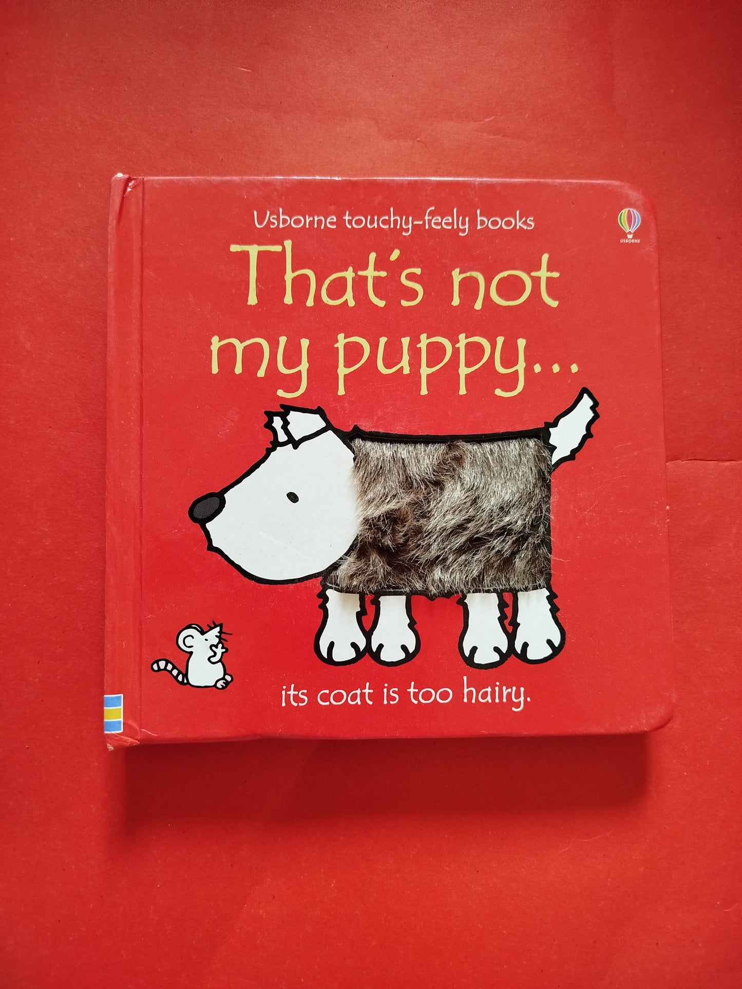 That's not my puppy - touch and feel book - Usborne
