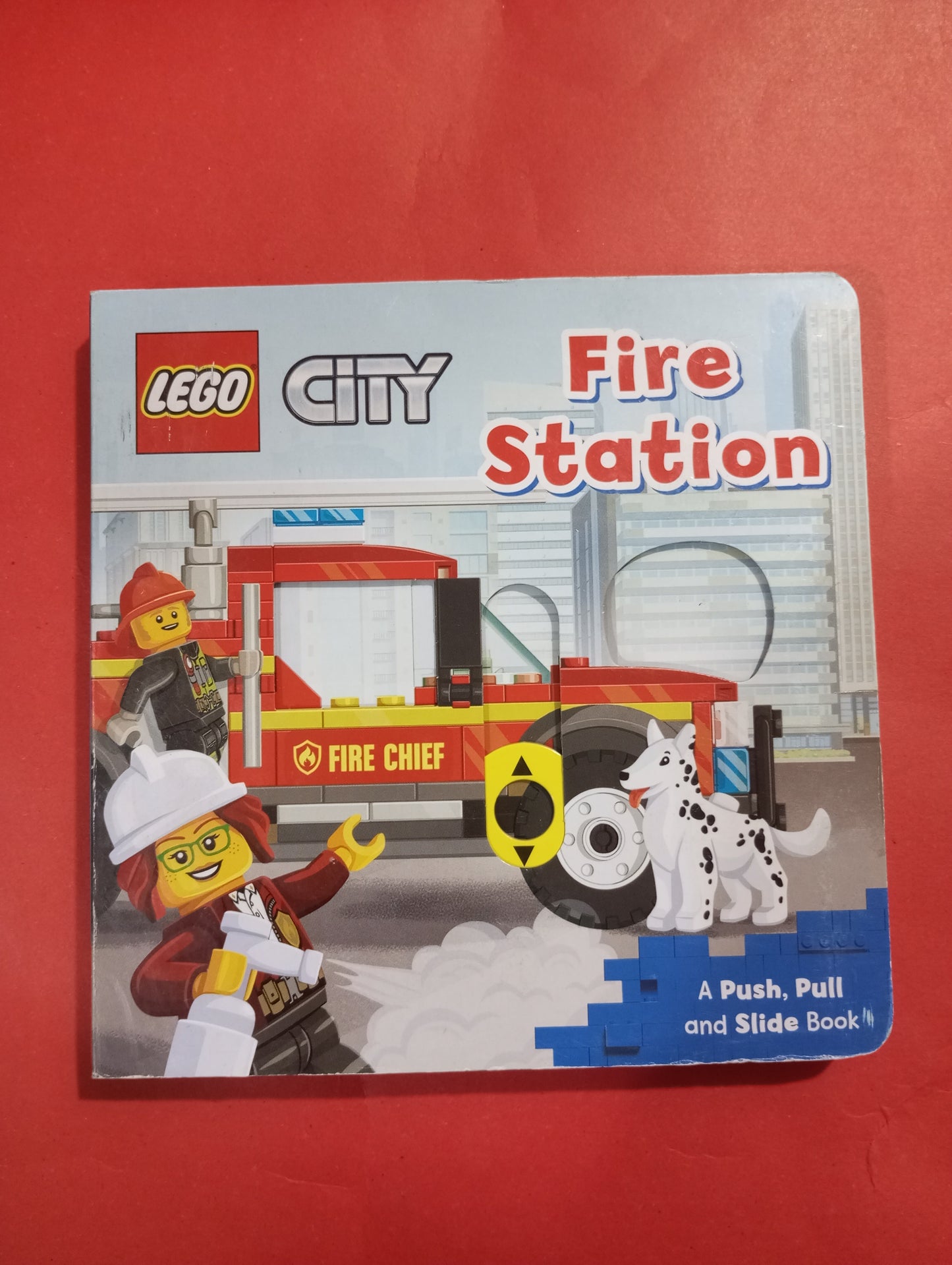 LEGO CITY Fire Station - A Push, Pull and Slide Book