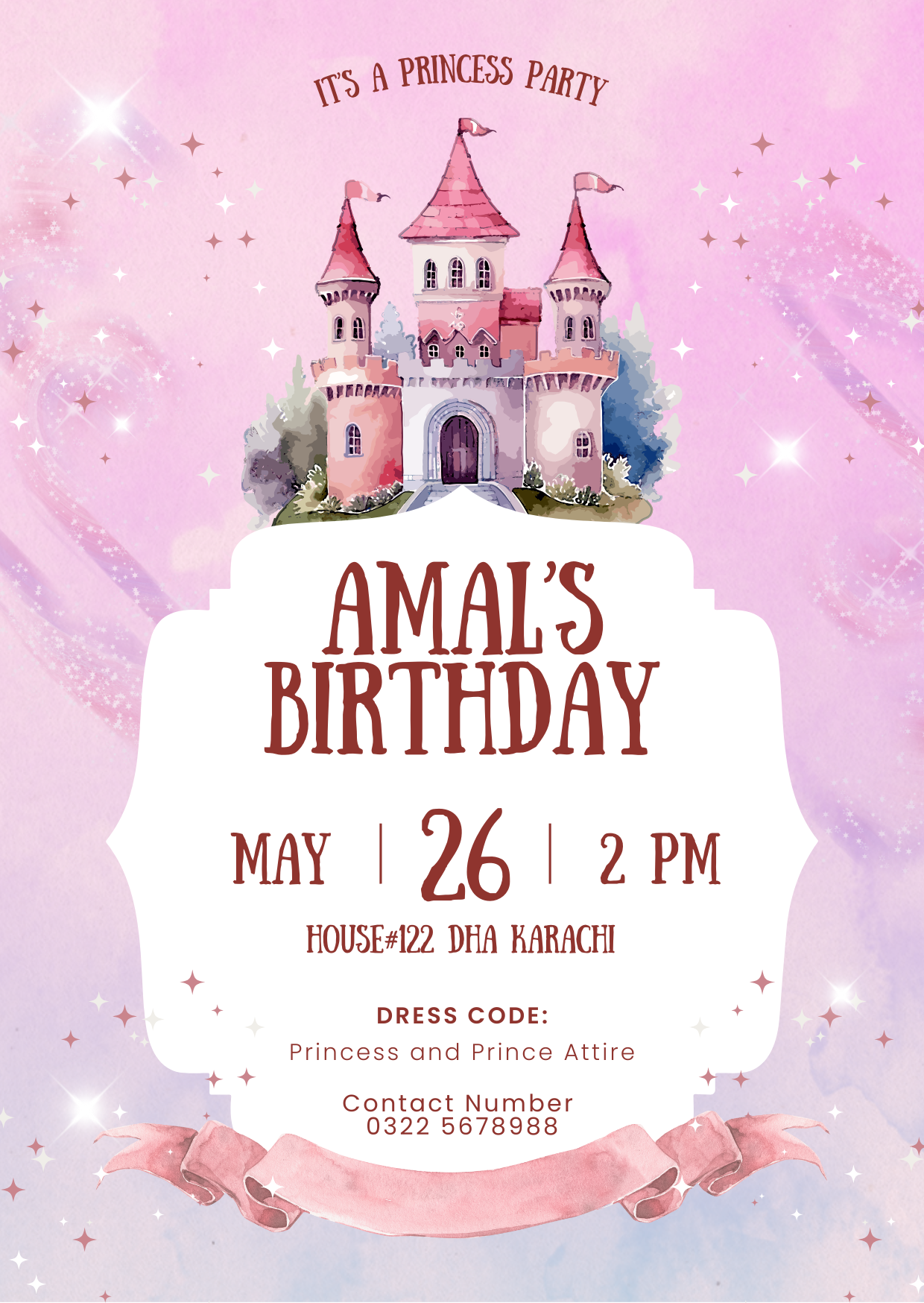 Birthday Invites