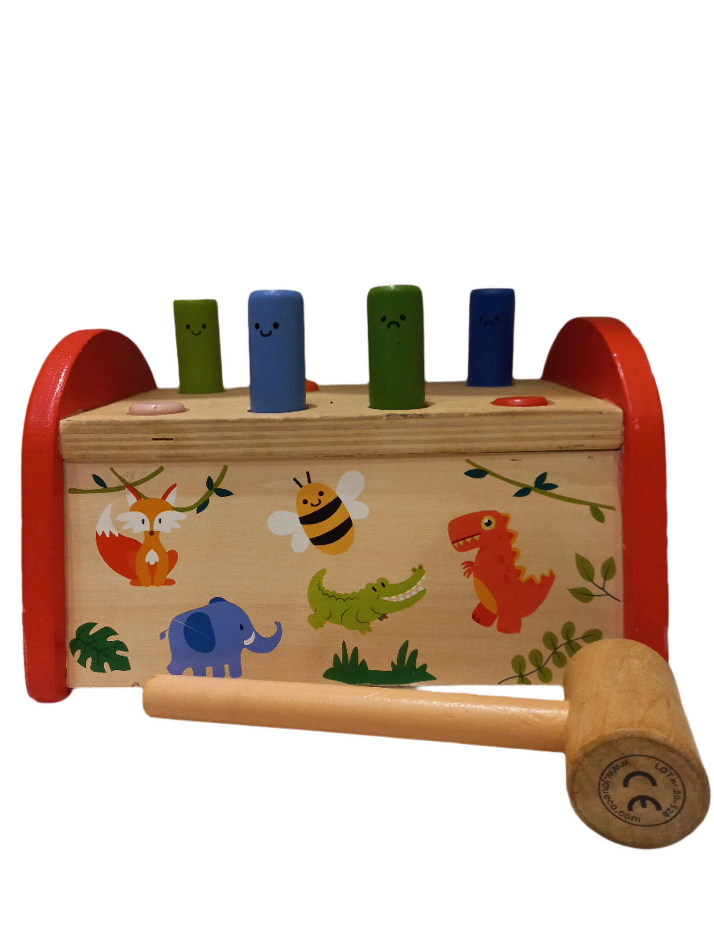 Wooden hammer set