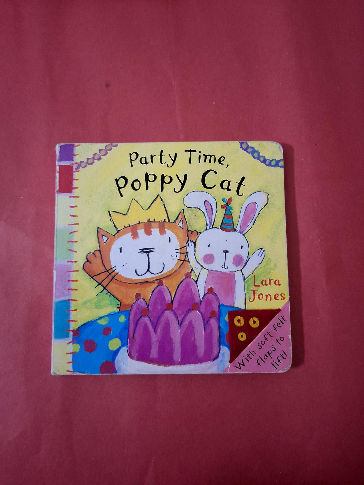 Party Time, poppy Cat - lift the flaps