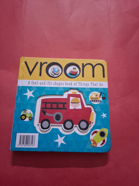 vroom feel-and- lefit shapes book of Things That Go