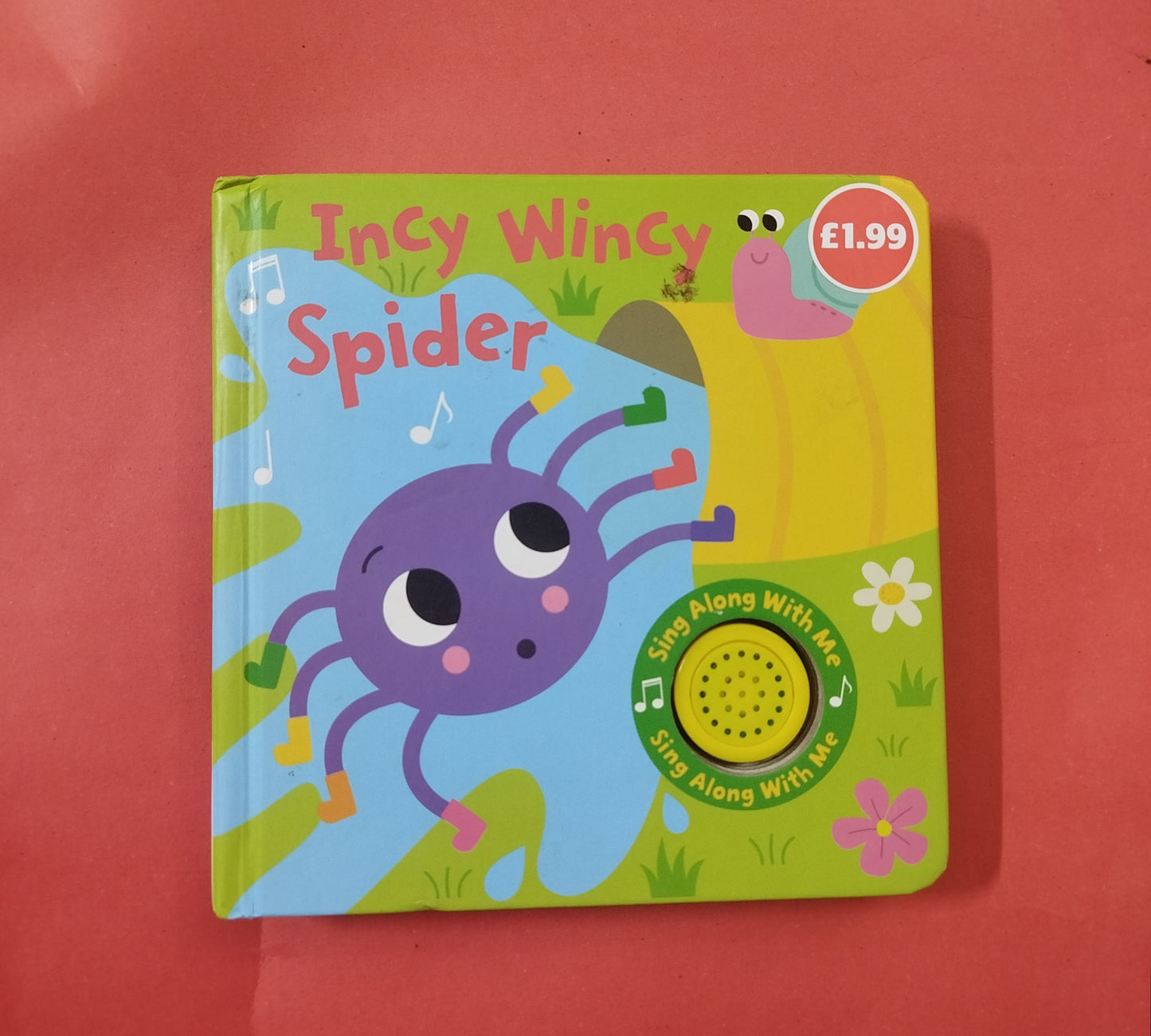 Incy Wincy spider (sound book)
