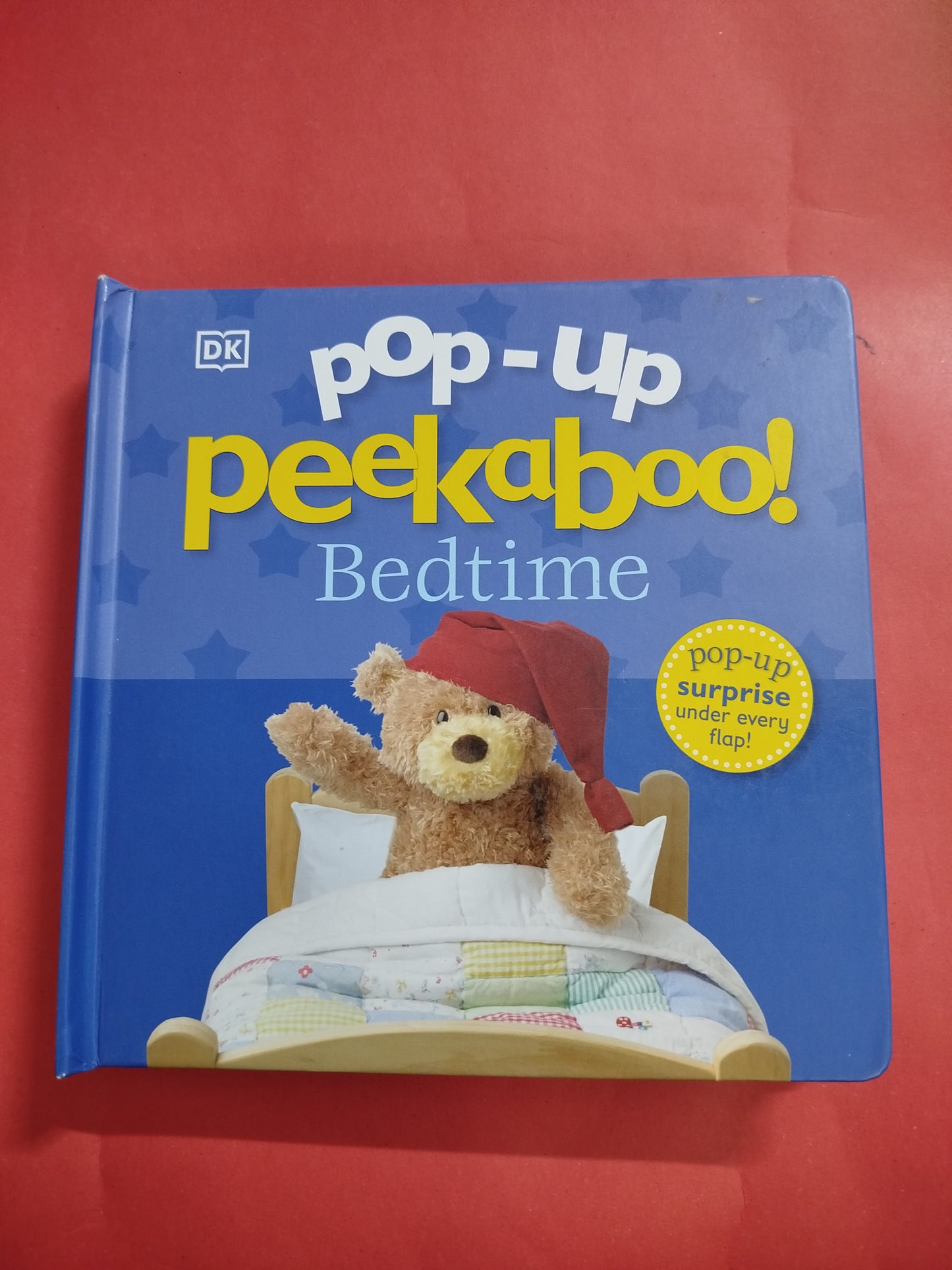 Pop up peekaboo bedtime