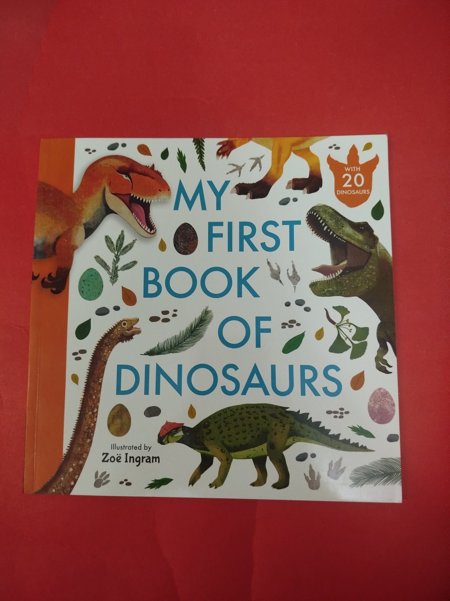 MY FIRST BOOK OF DINOSAURS