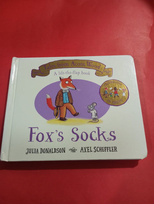 Fox's Socks - Lift the flap Book- Julia donaldson