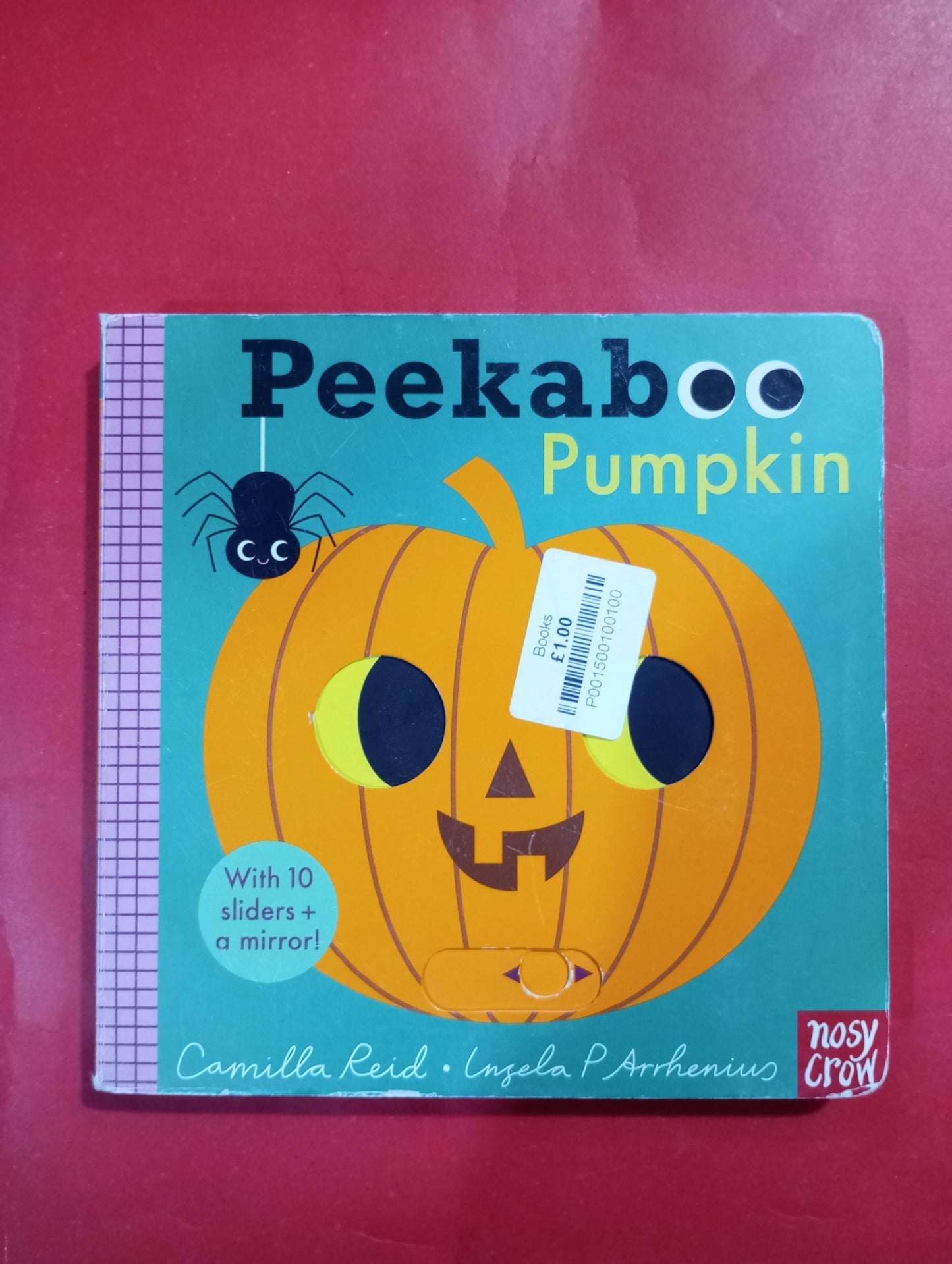 Peekaboo Pumpkin - sliders and mirror book