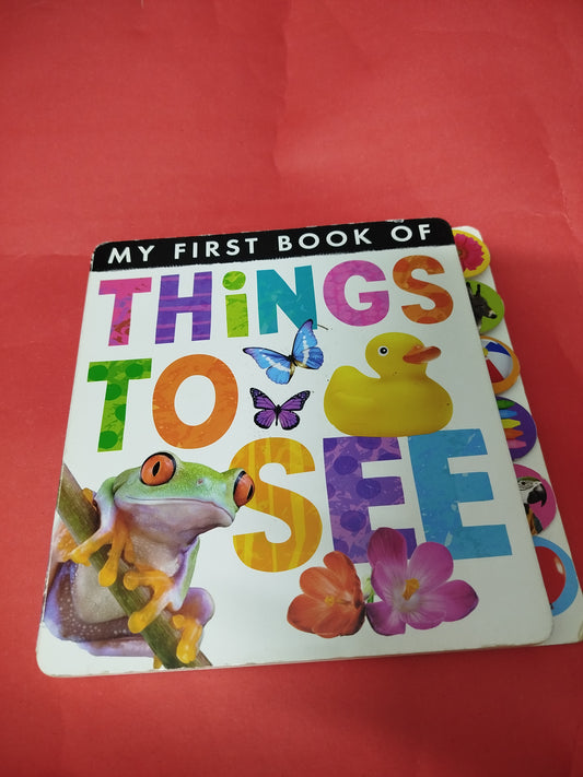 MY FIRST BOOK OF THINGS TO SEE