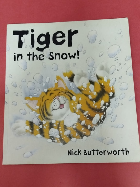 Tiger in the snow!