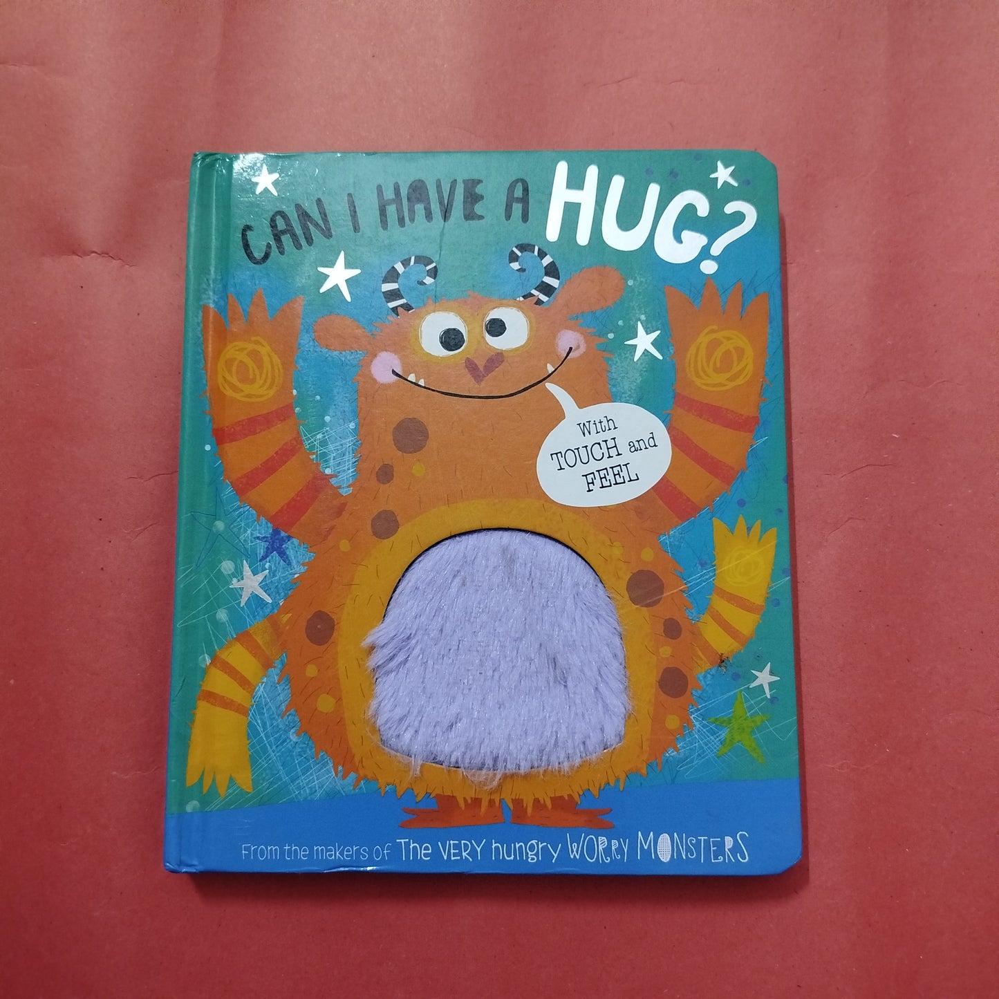 CAN I HAVE A HUG? Touch and feel book