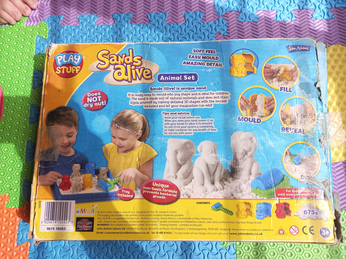 Sands Alive kinetic sand set