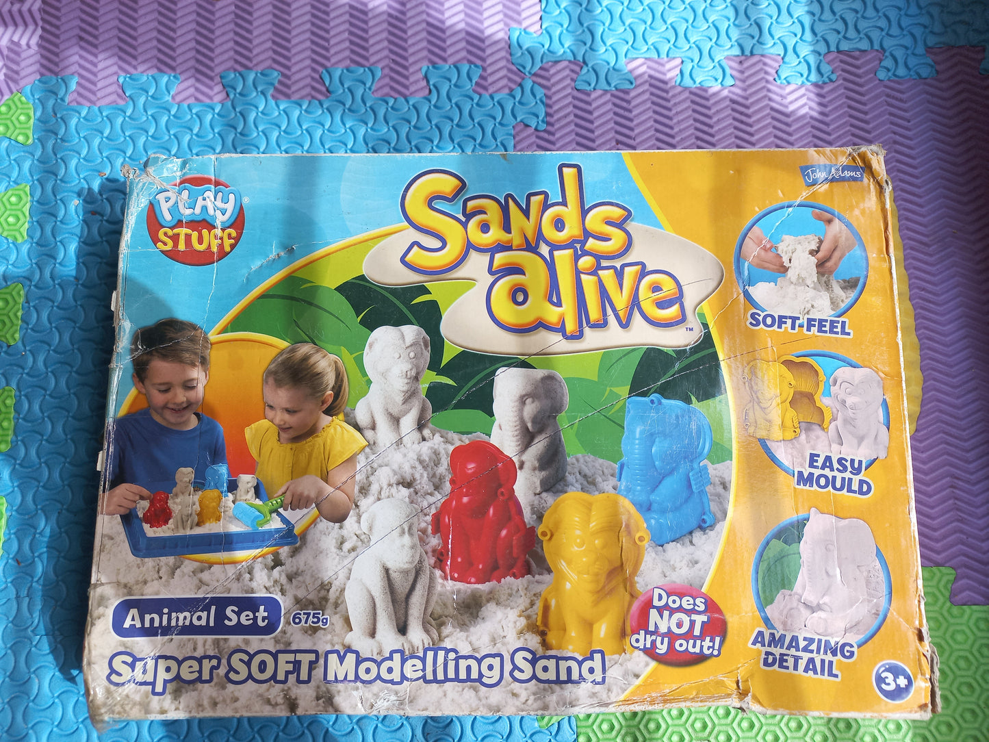 Sands Alive kinetic sand set