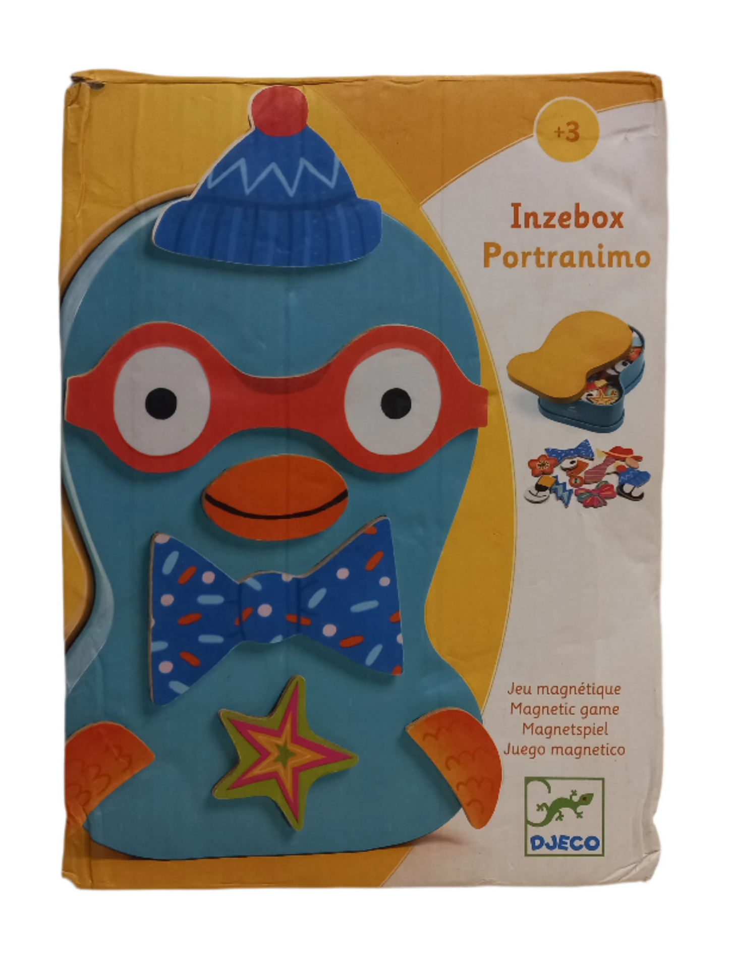 Djeco wooden magnetic game